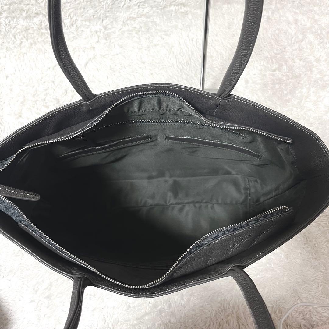 ✨美品✨希少色 RATOM トートバッグ ビジネスバッグ 肩掛け シボ革 A4可