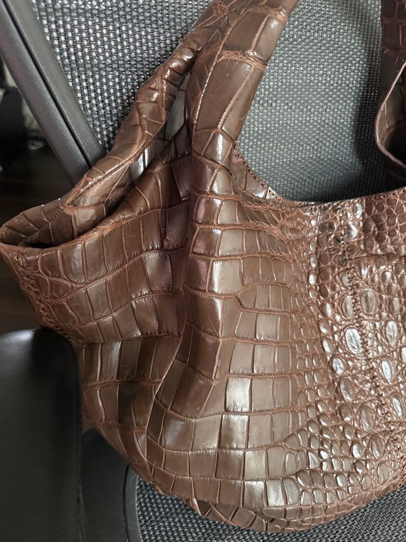 定価173万ミルザッカニアン ソフトクロコダイル エキゾチックレザー バッグ