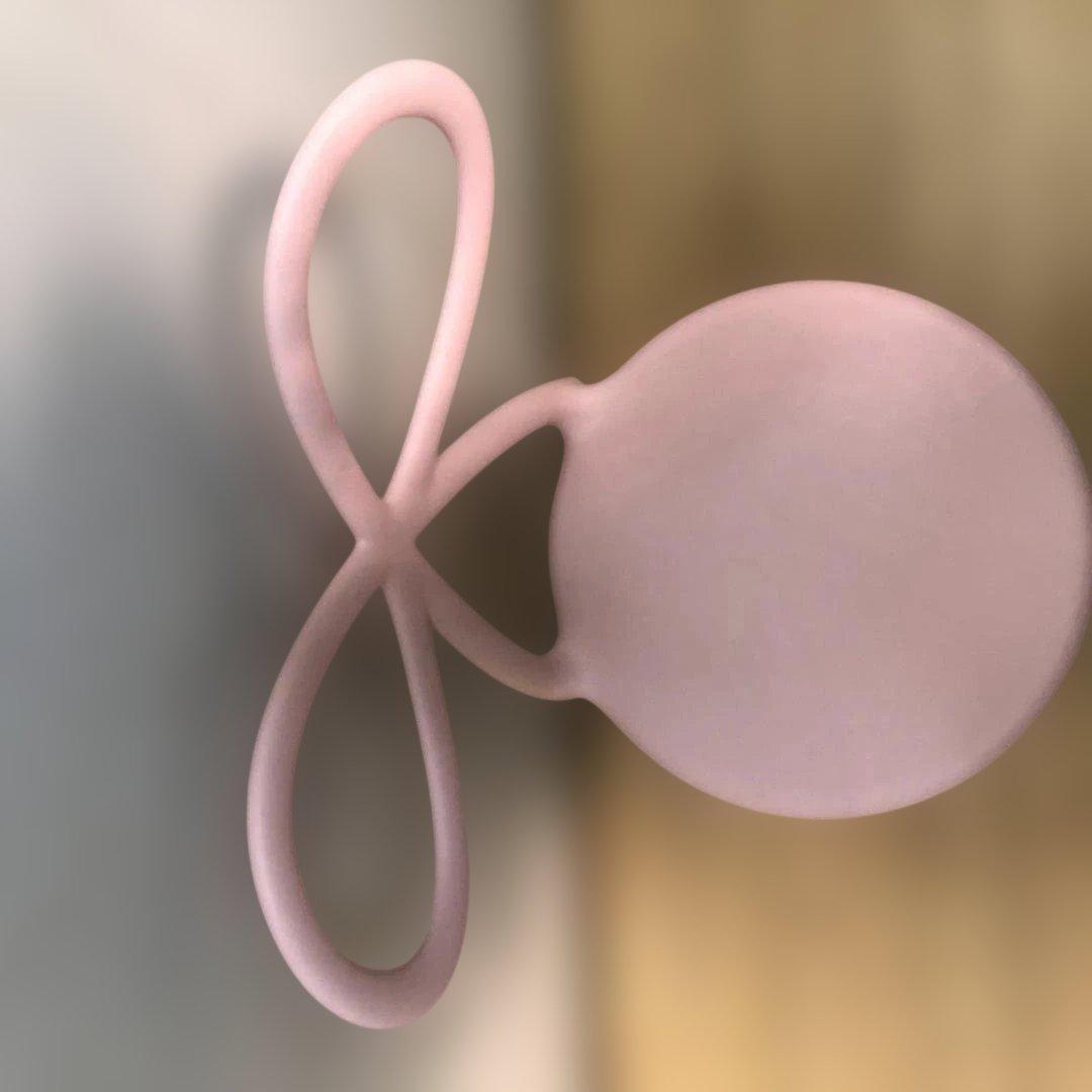 送料無料 Qeeboo リボンチェア ピンク フランフラン 88285