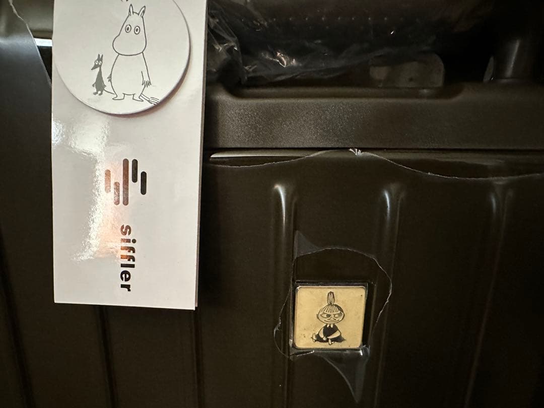 ひ*び様 新品未使用　 リトルミィのピンクのキャリーケース　 ５５Ｌ