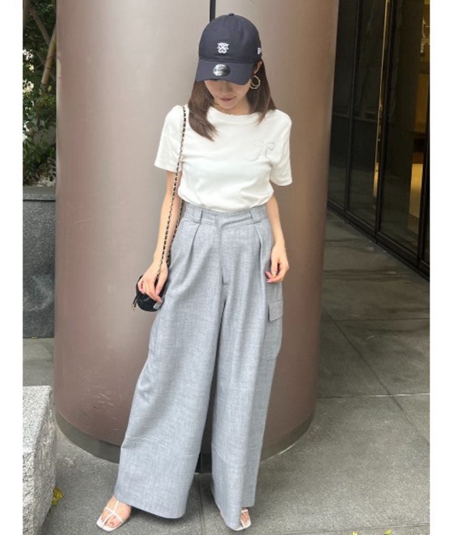 【SNIDEL|NEW ERA】コラボエンブレムキャップ ネイビー