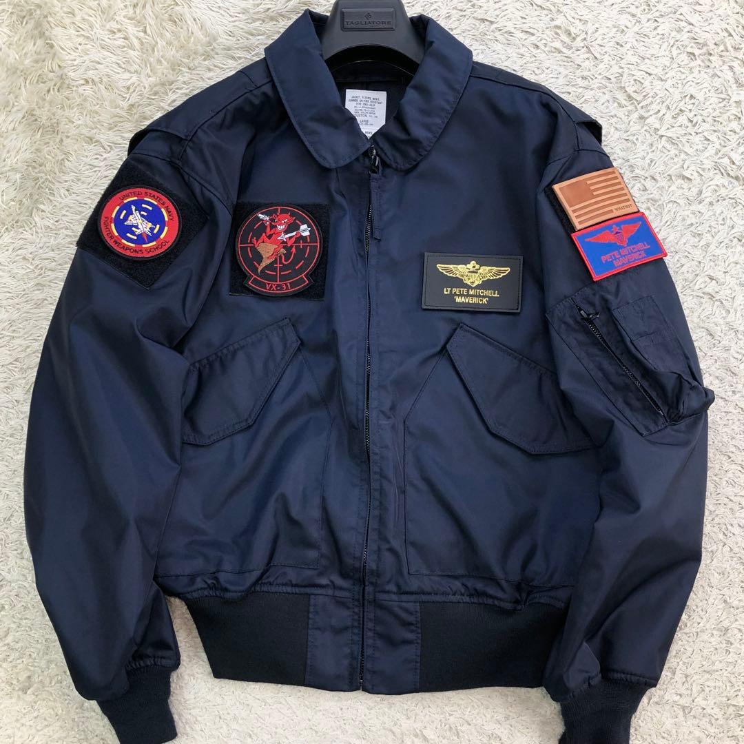 美品⭐HOUSTON トップガン CWU-36P フライトジャケット Lサイズ