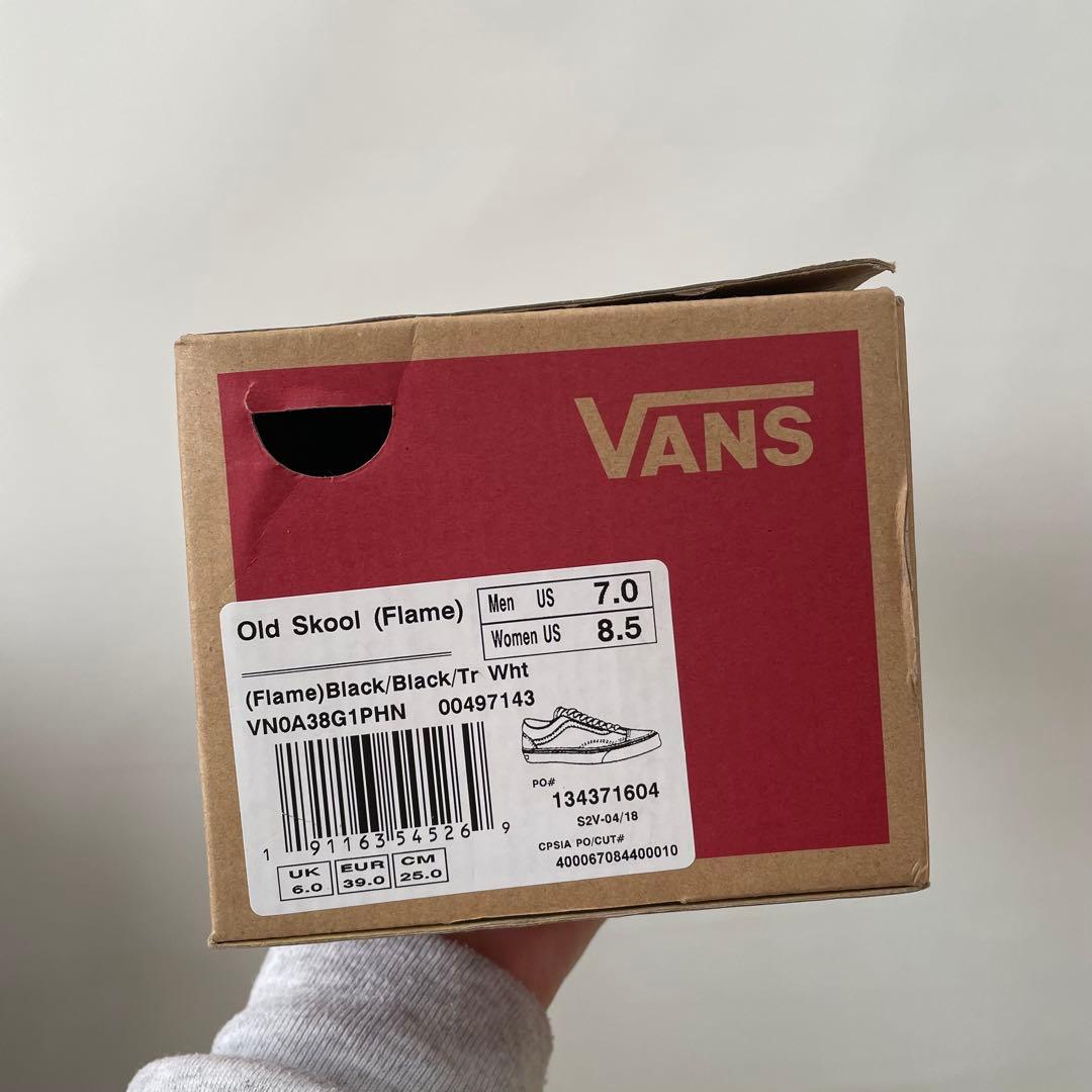 【値下げ】Vans old skool Flame ヴァンズ　オールドスクール