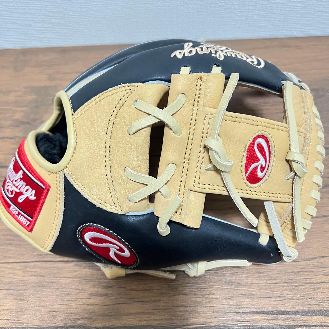 【未使用品】一般軟式・グローブ ローリングス 内野用・大人用 キャメル