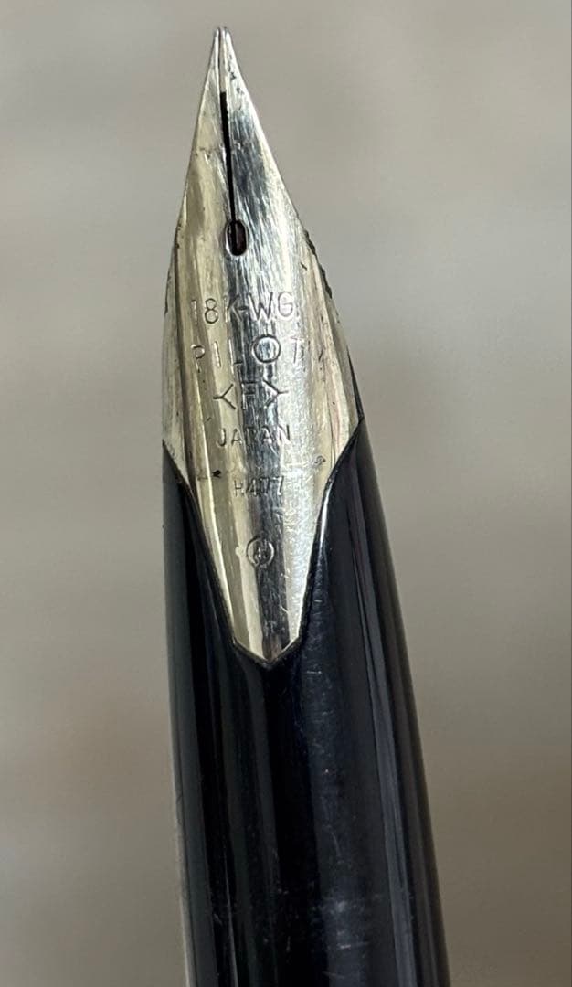 M 18K WG パイロット カスタムスターリングシルバー 万年筆