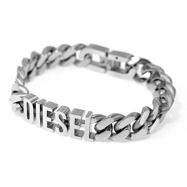 【新品2】DIESEL ディーゼル チェーン　ブレスレット