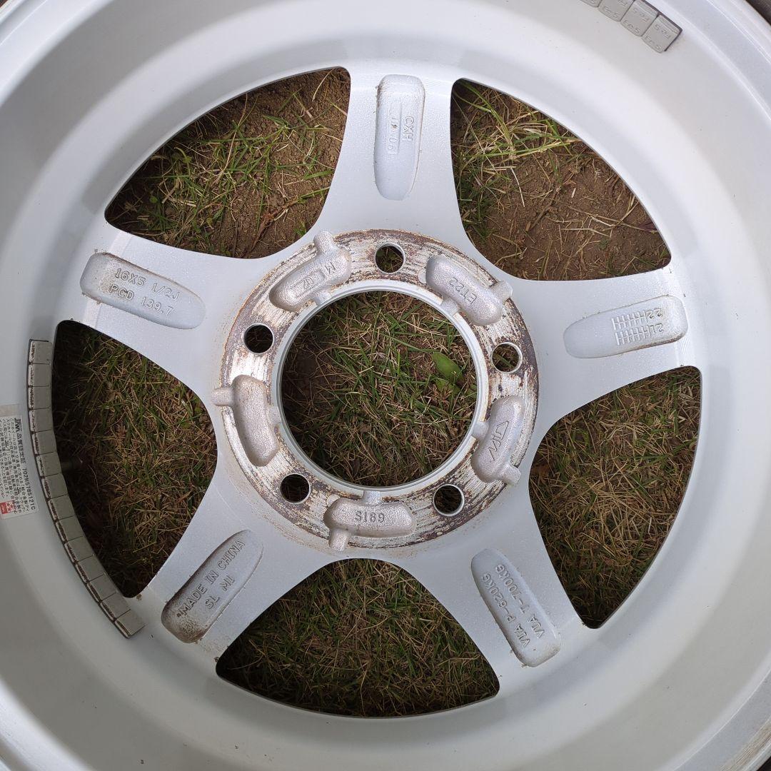 ジムニー用 4×4エンジニアリングアルミ ジオランダーM/T計4本・ガリキズなし