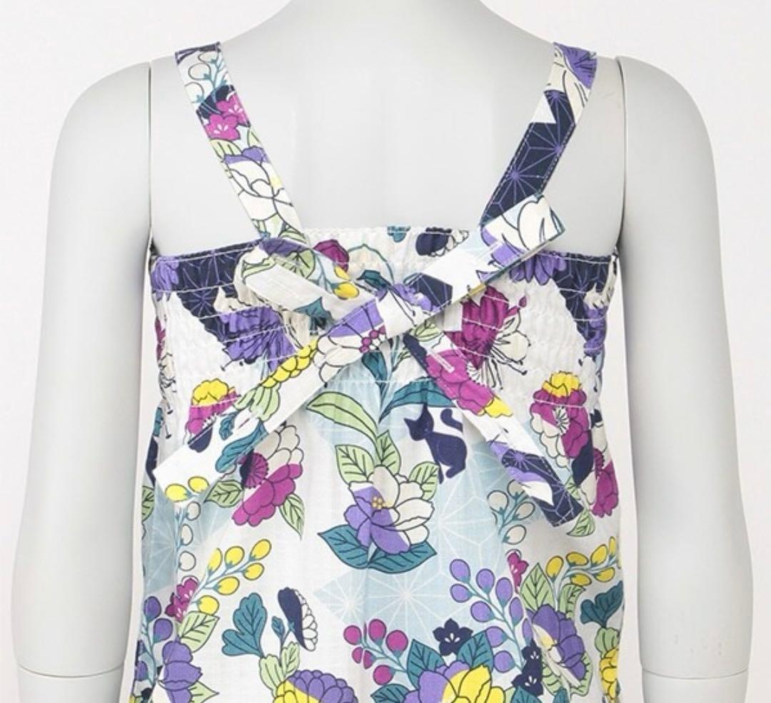 アナスイミニ　浴衣　140 レトロモダン浴衣　女の子