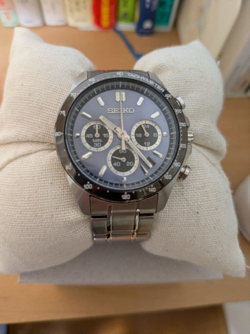 セイコー セレクション クオーツクロノグラフ(横三ツ目) SBTR027