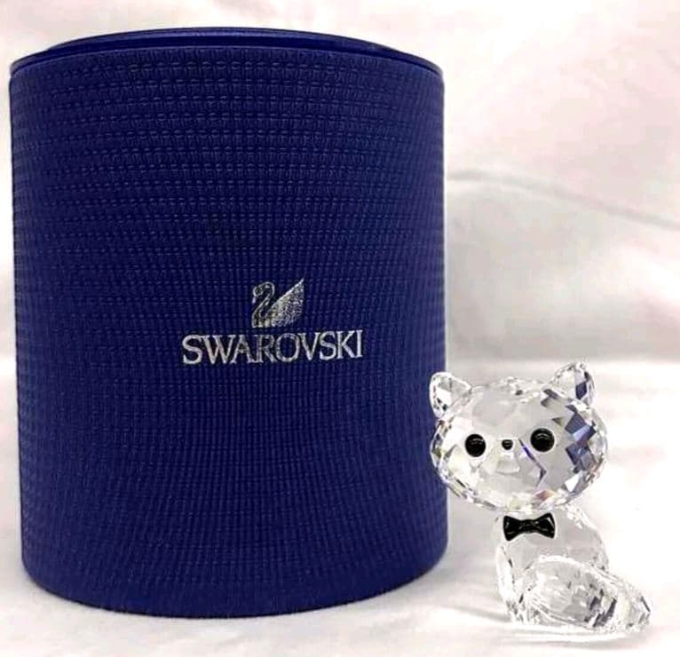 スワロフスキー ラブロッツ ペルシャ猫 置物