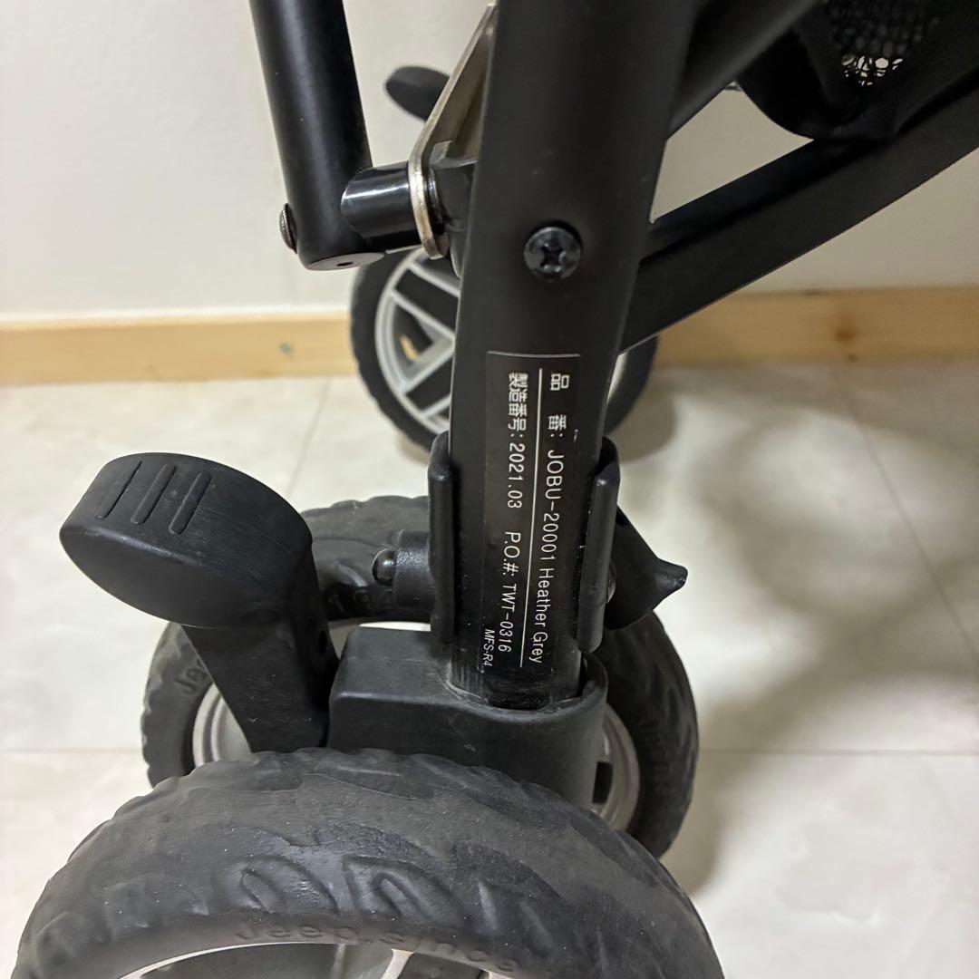 Jeep/ジープ/アドベンチャープラス/ベビーカー/B型/グレー