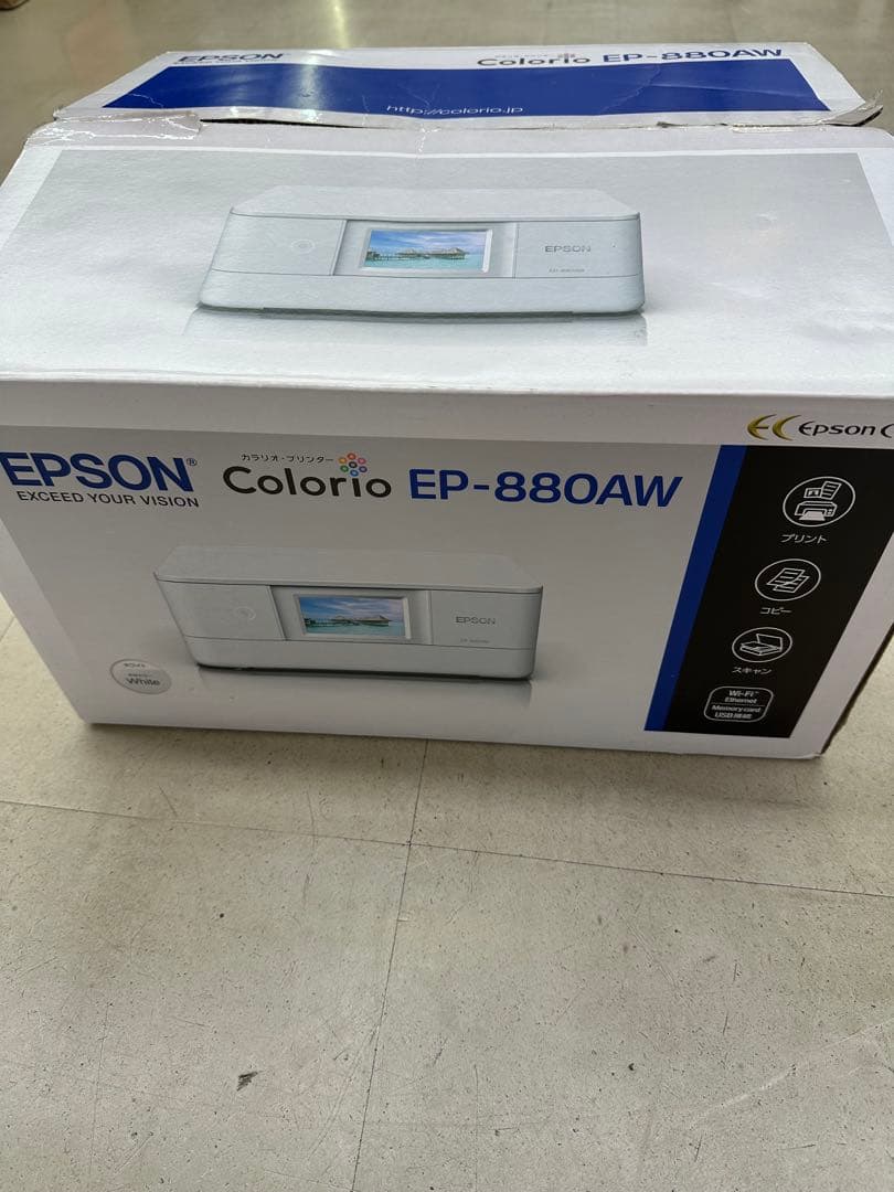 EPSON Colorio EP-880AW インクジェットプリンター