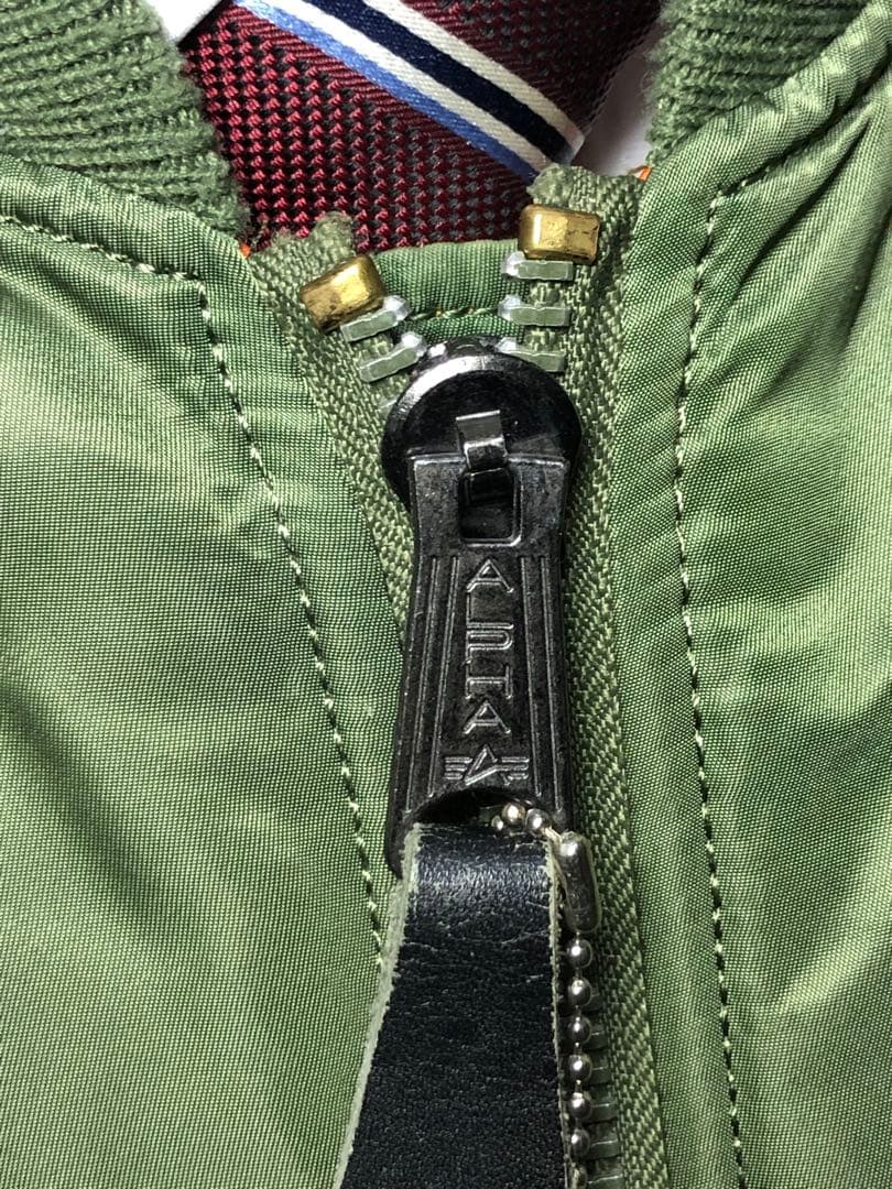 タ*ー様 ✨極美品✨ アルファインダストリーズ MA-1 フライトジャケット オ