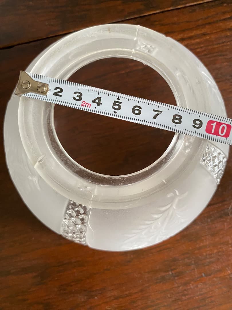 American retroヴィンテージ フロストガラスシェードペンダント照明