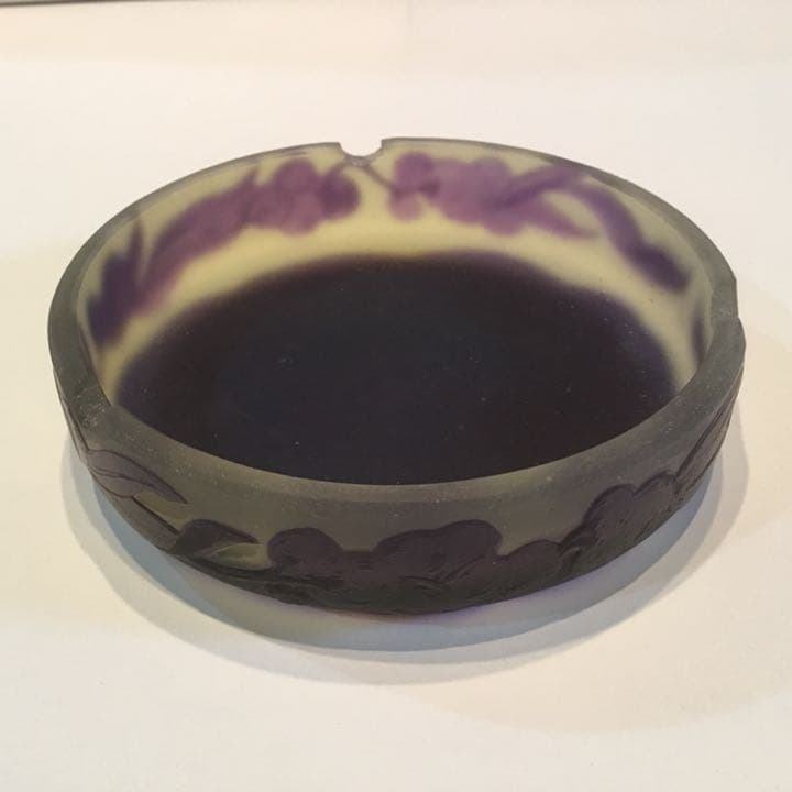 エミール・ガレ 復刻版 ルーマニア製 新品 ハンドメイド 灰皿 小物入れ 花瓶