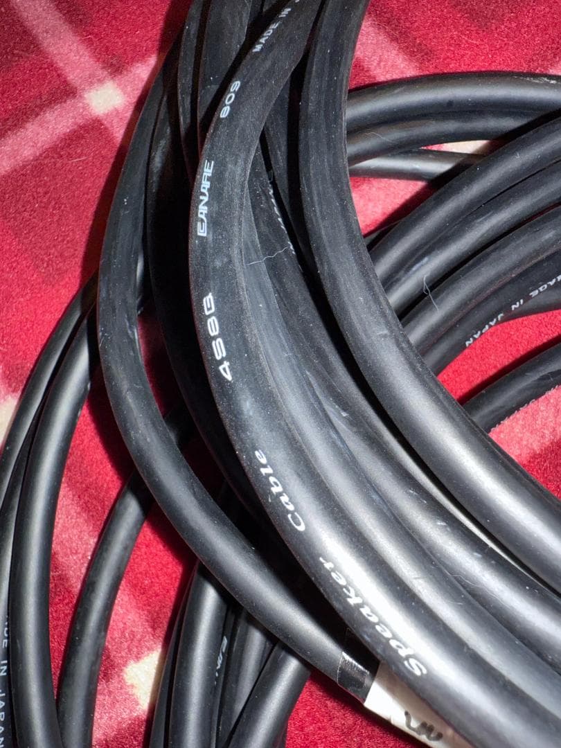 カナレ スピーカーケーブル 4S8G 11.5m×４本