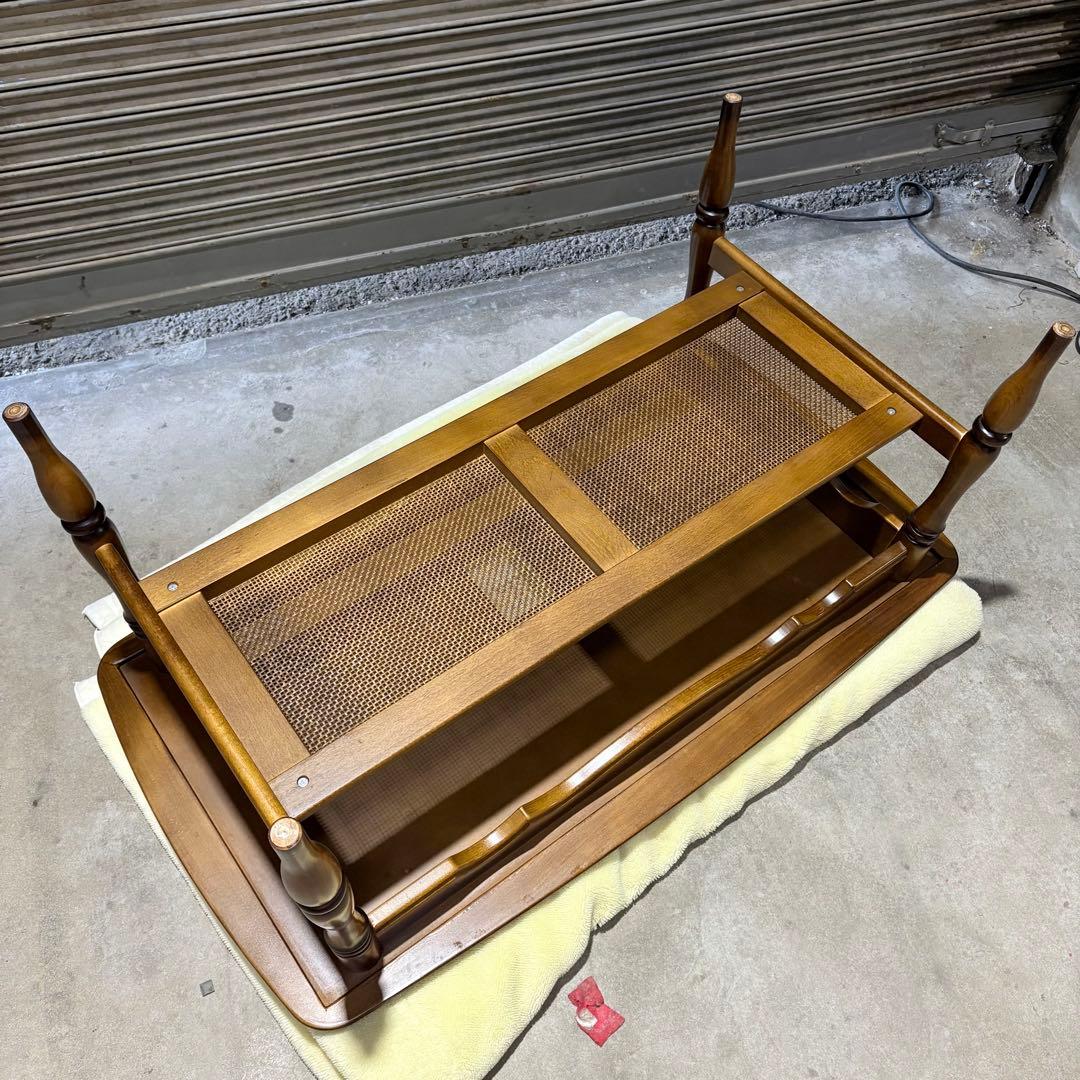 【福岡】カリモク karimoku ローテーブル 座卓 机 ヴィンテージ