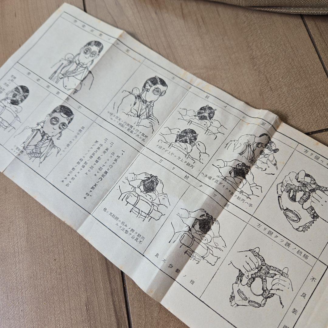 第二次大戦頃　日本陸軍ガスマスク