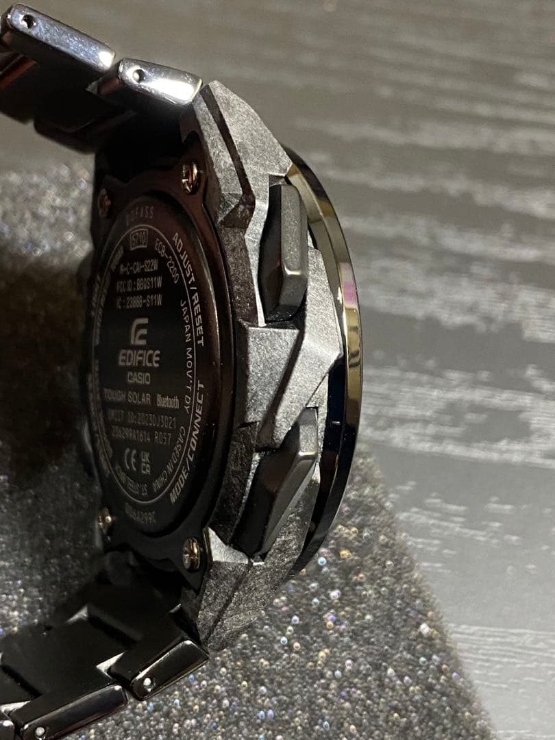 美品 CASIOカシオEDIFICEエディフィス Bluetoothタフソーラー