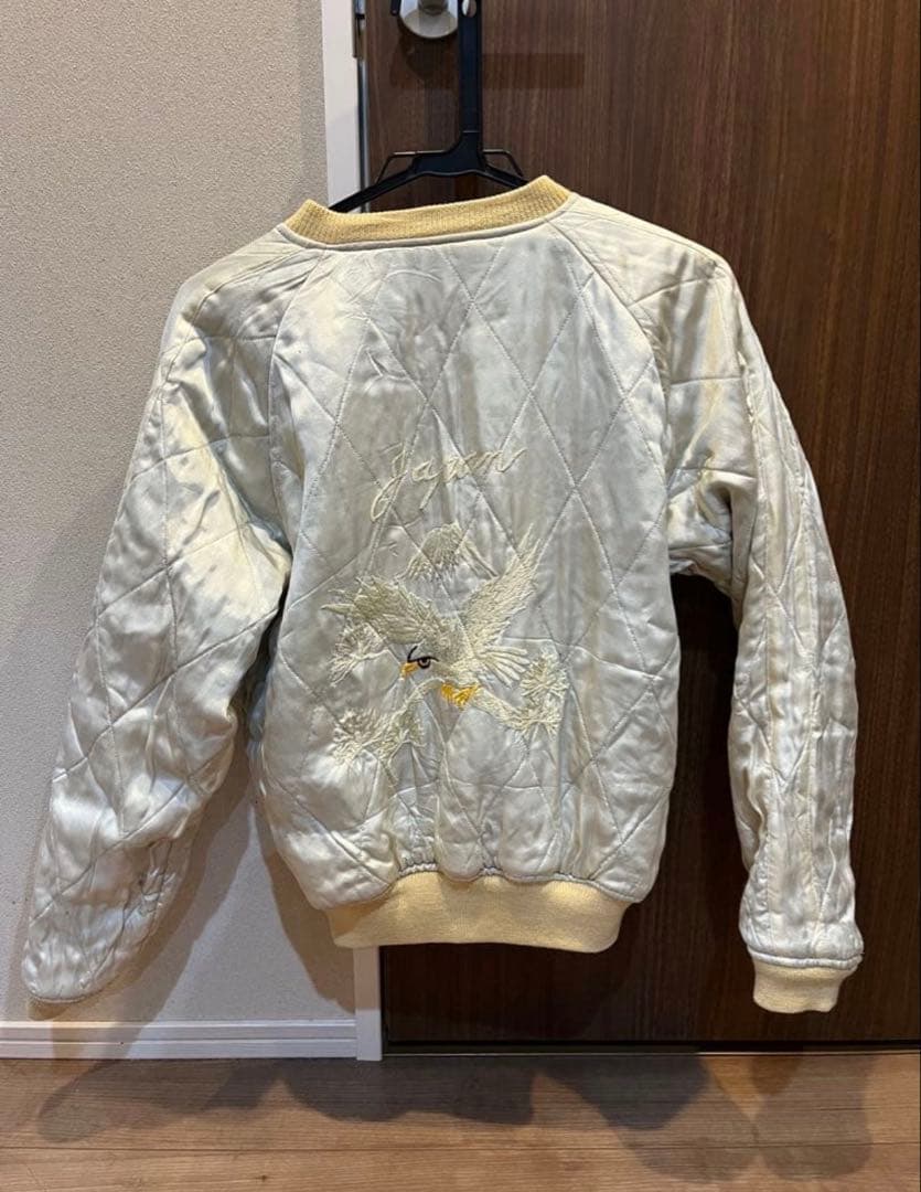 シルバーストーン　スカジャン　東洋　別珍　刺繍　38 M