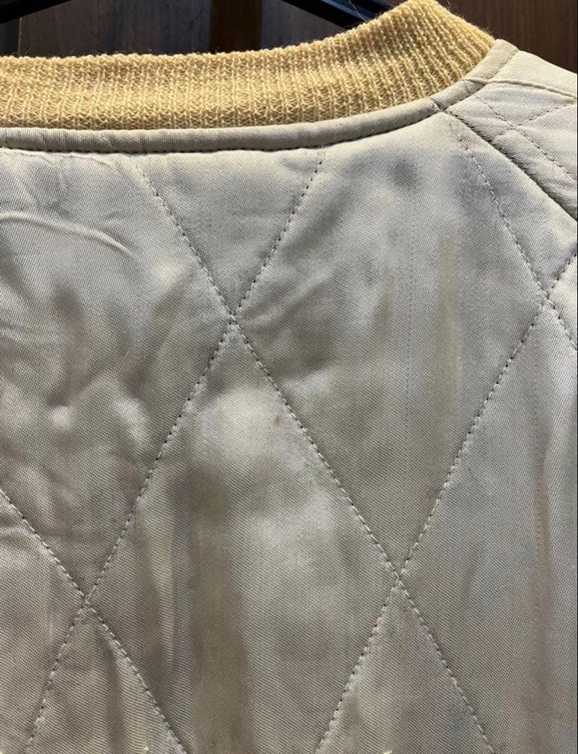 シルバーストーン　スカジャン　東洋　別珍　刺繍　38 M