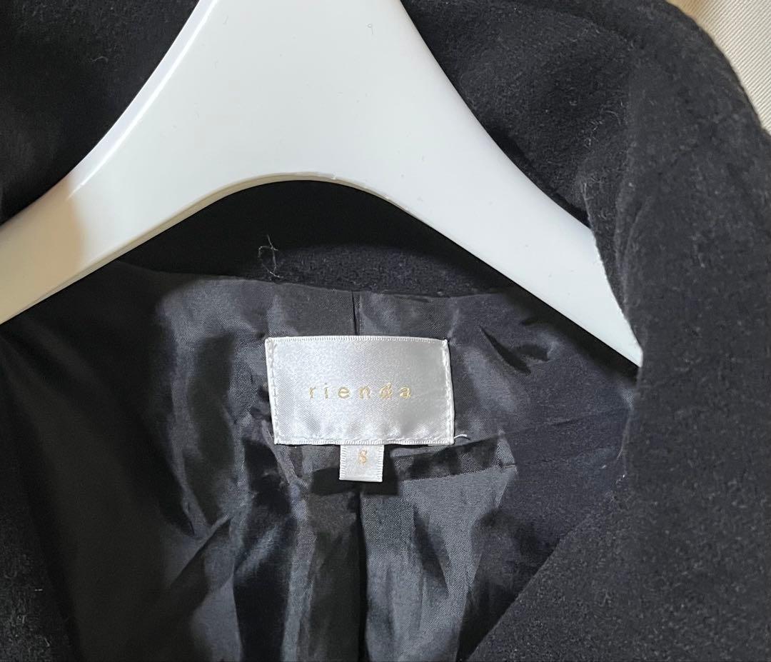 【rienda】★リエンダ★オーバーネックシンデレララインコート