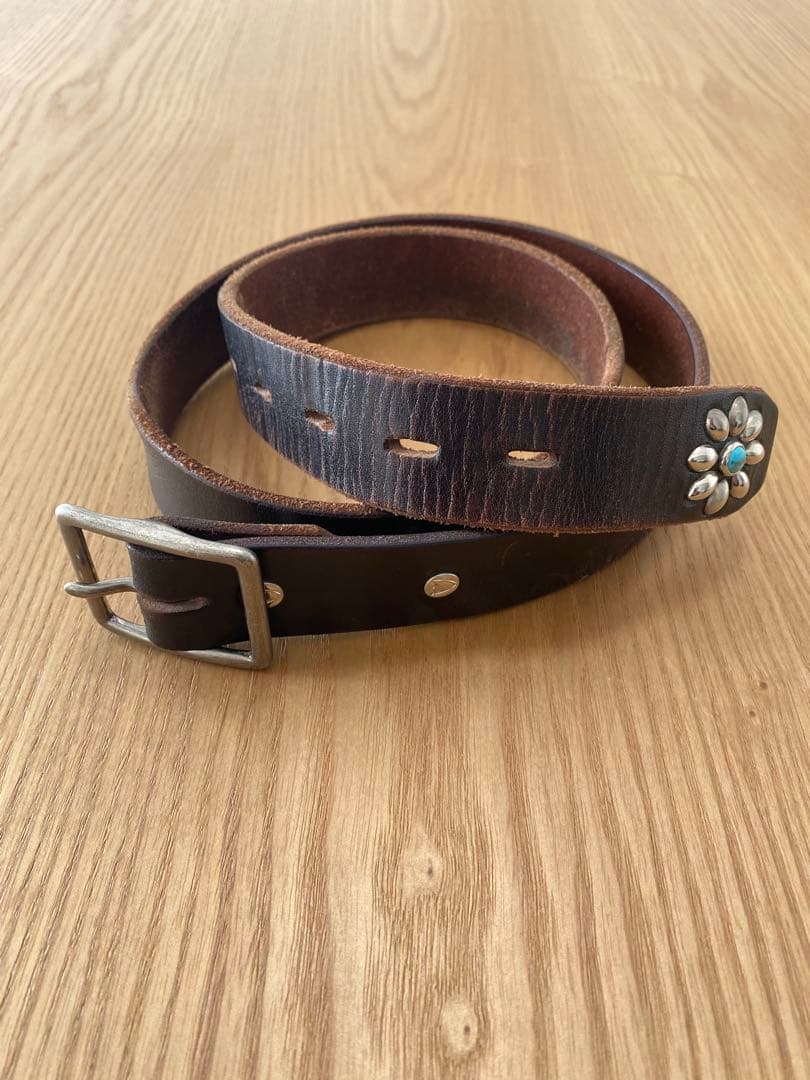 HTC Belt End Only #Flower TQ 1.25 ターコイズ