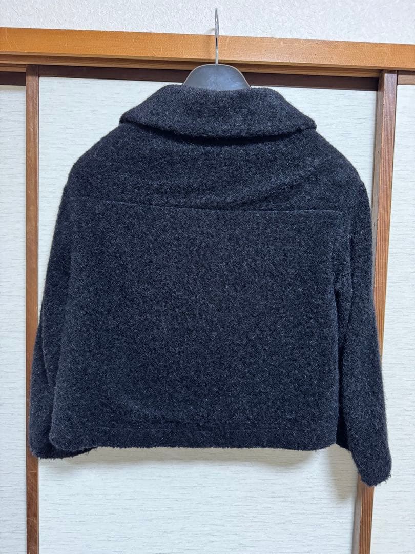 tricot COMME des GARÇONS S 黒ジャケット