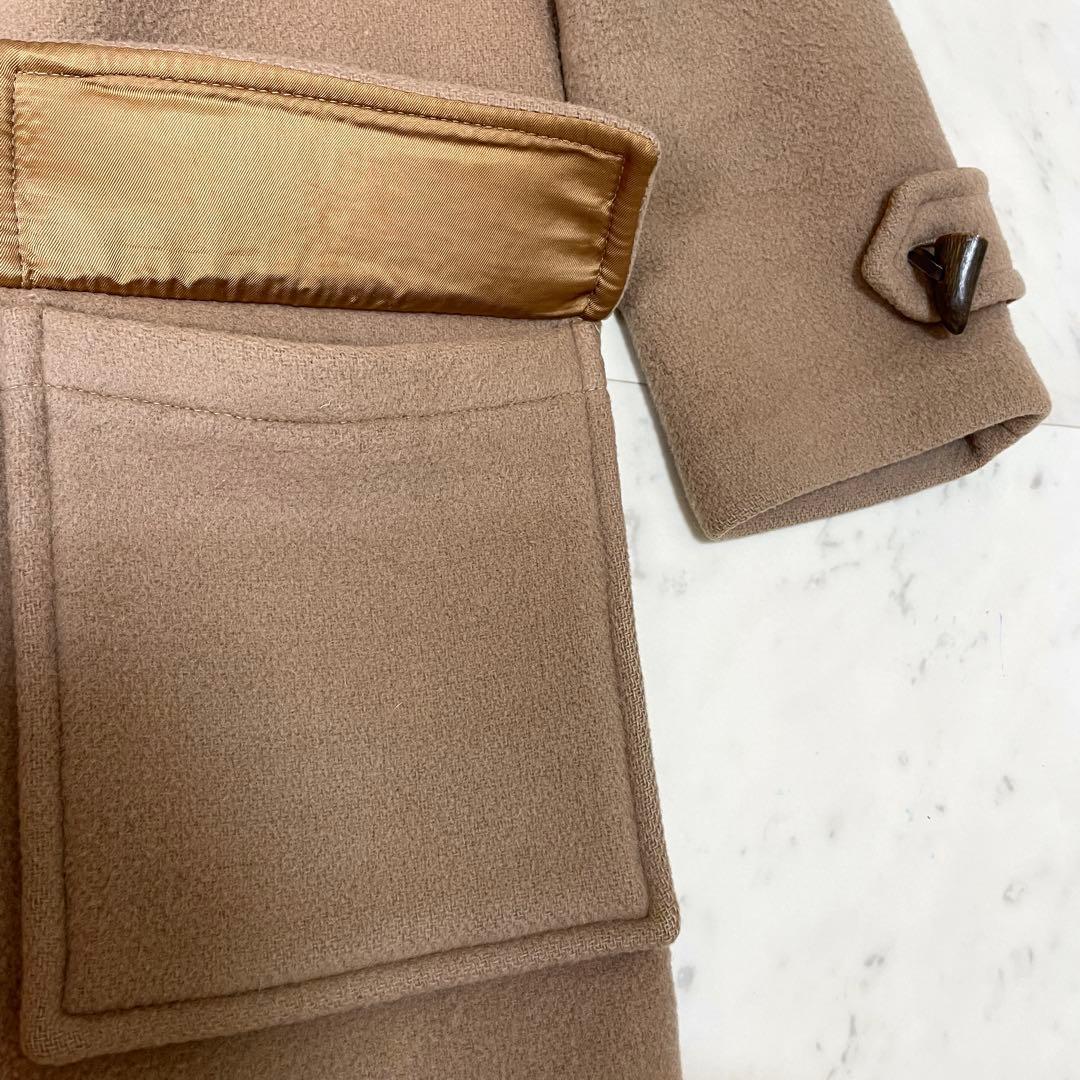 専用【美品】バーバリーズ ダッフルコート ノバチェック ウール キャメル XL