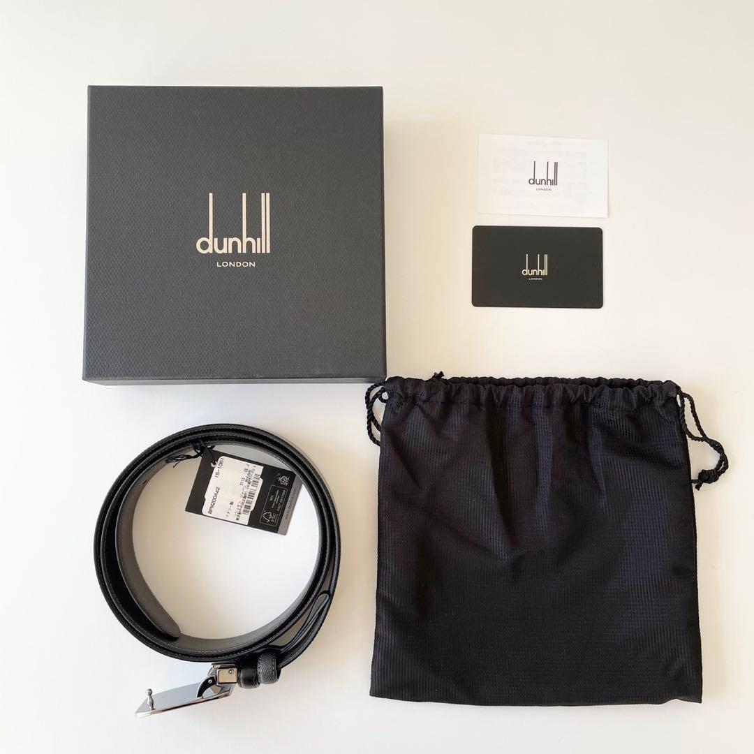 【新品・箱付き】dunhill メンズ ベルト リバーシブル 長さ調整可能