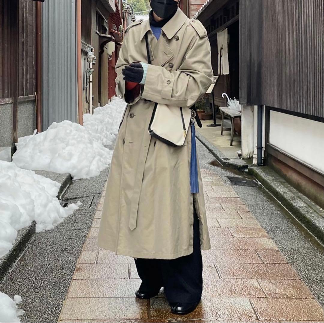 M*e様 stein 22AW オーバーサイズド トレンチコート M sacai