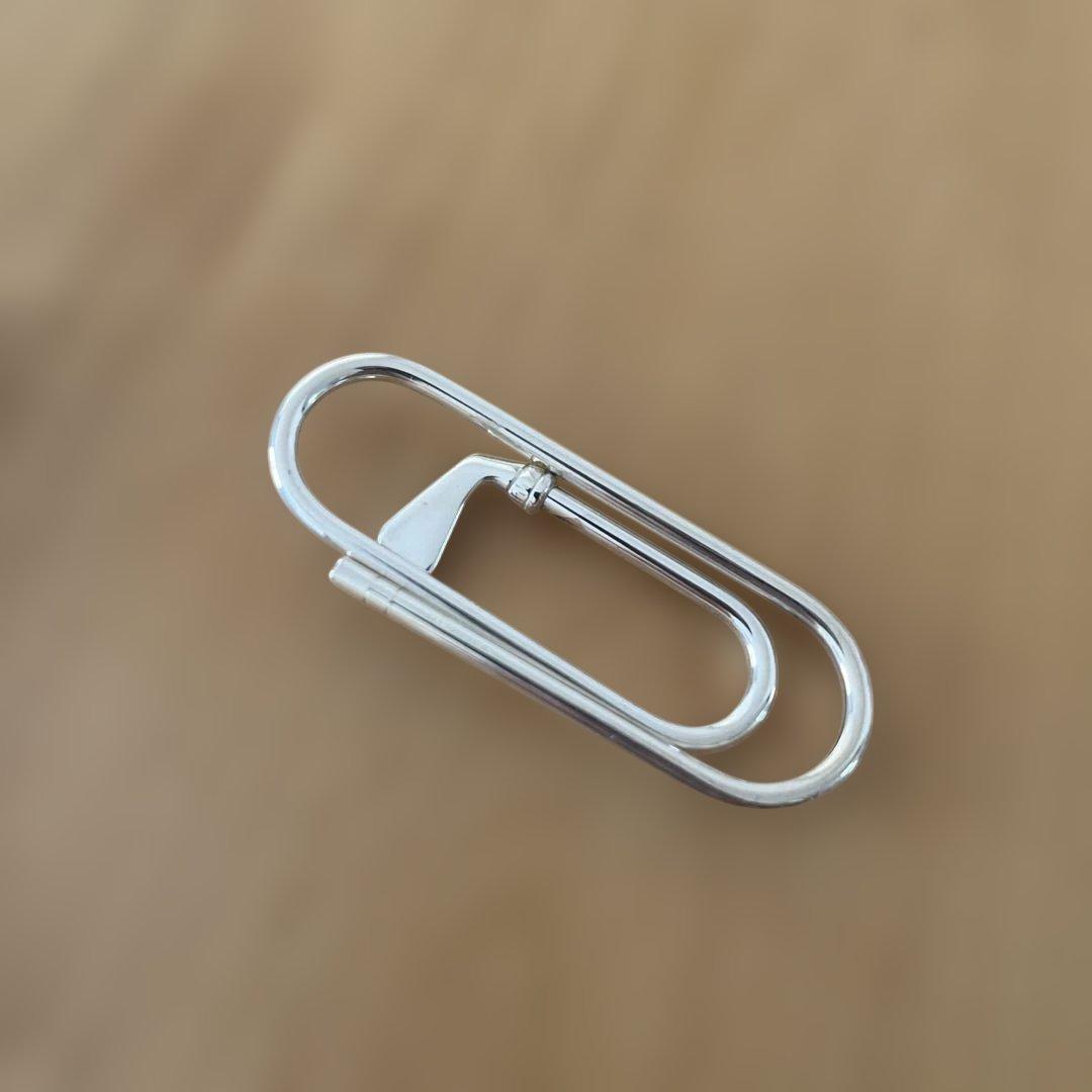 値下げ↓↓USED⭐︎Tiffany & Co. シルバーマネークリップ①