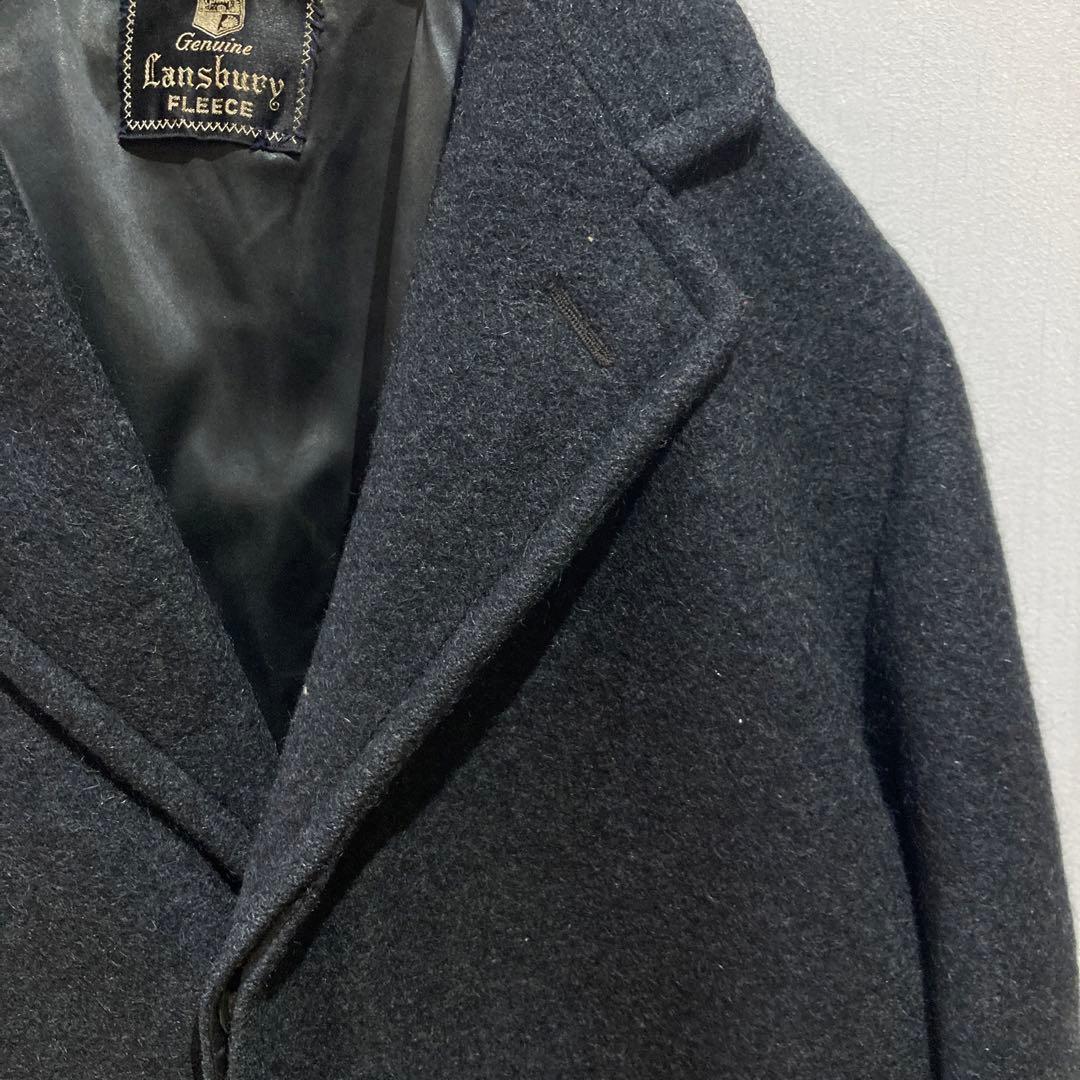 50s〜60s ビンテージ ギャングコート 古着 ウールコート