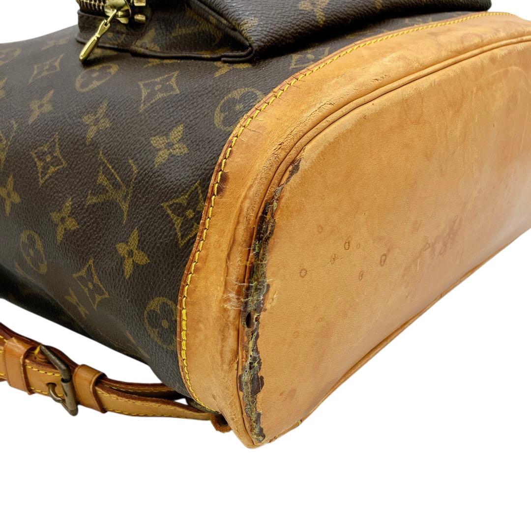 【LOUIS VUITTON】モンスリGM モノグラム　リュック　バックパック.