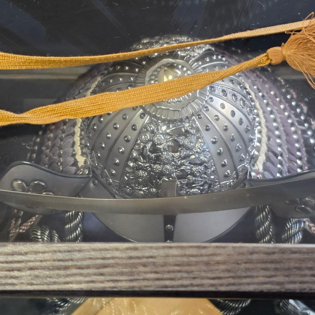 実際にかぶれます 着用兜 伊達政宗 五月人形 兜と刀のセット