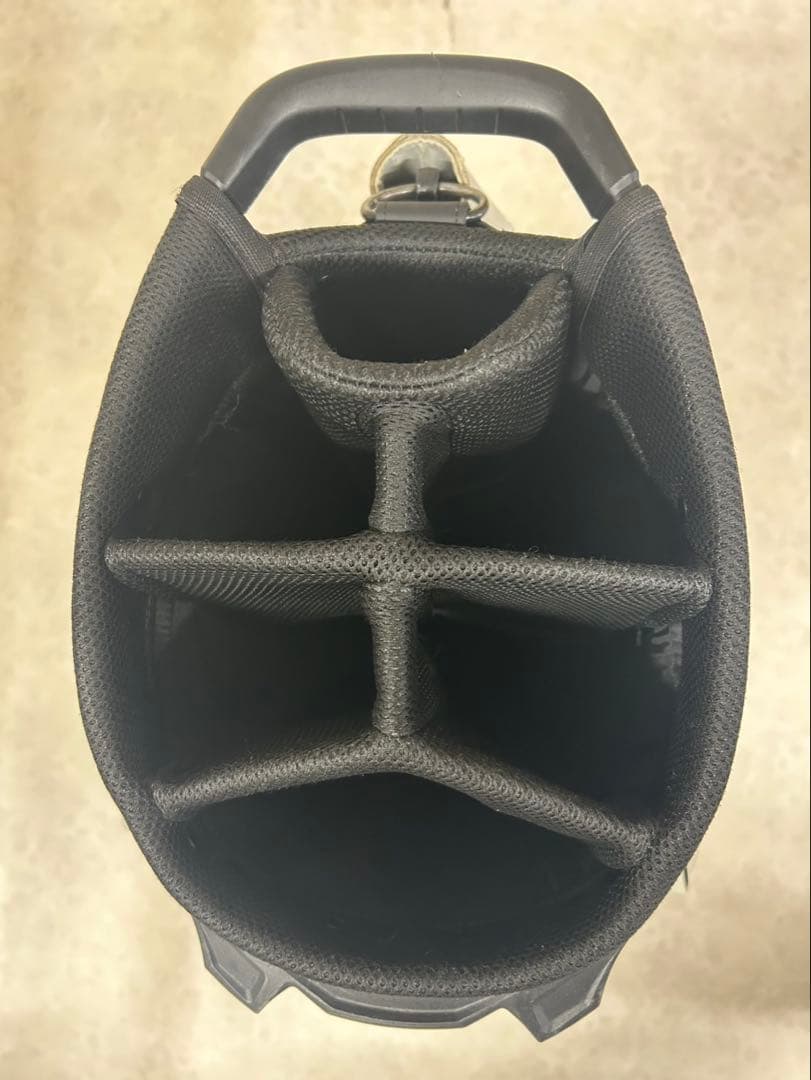 Lahella golf ホワイト スタンド式　キャディバッグ