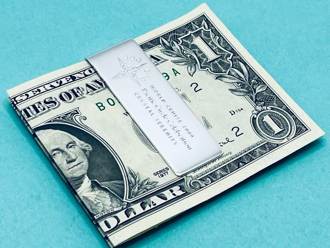 h638 希少　ティファニー　マネークリップ　2009 シルバー　925