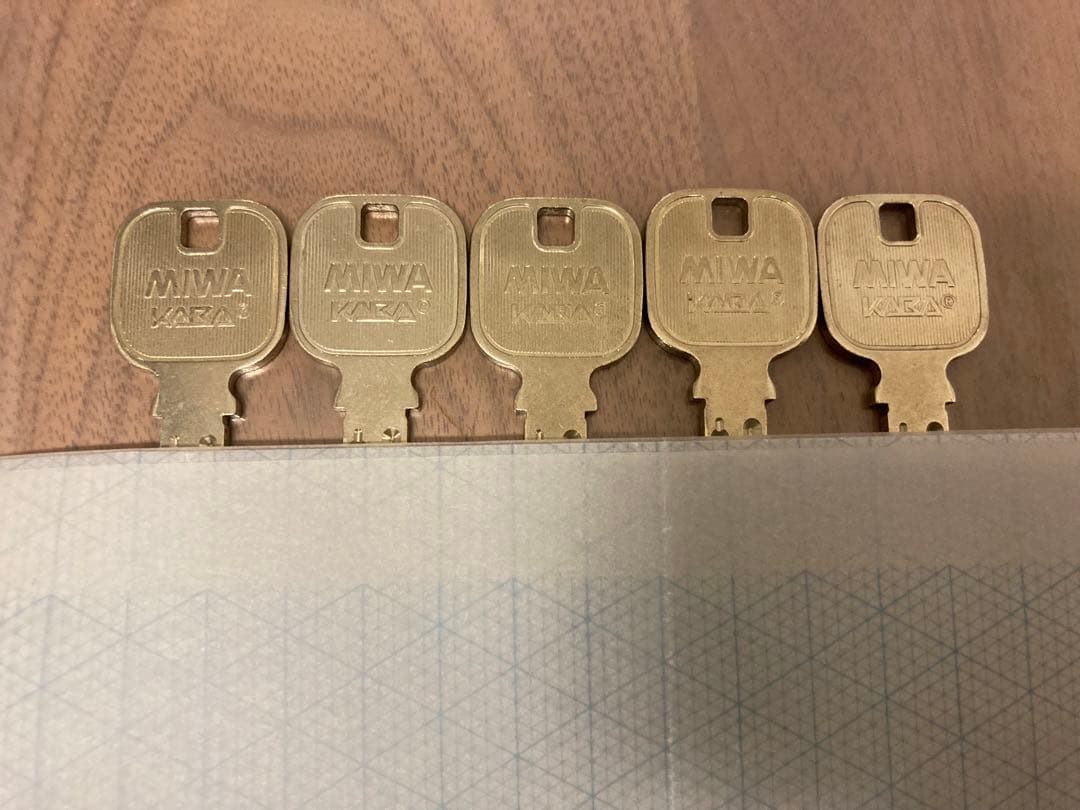 MIWA JNシリンダー MCY-500 【2個同一SET】