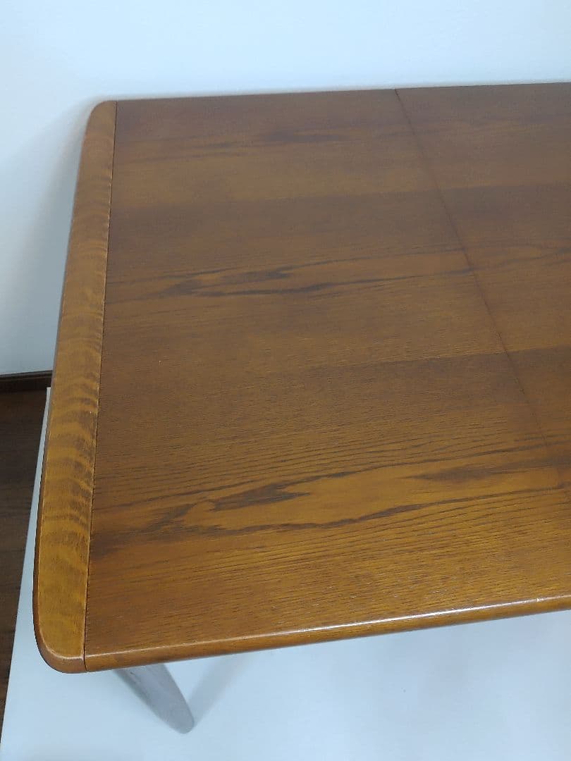 希少 飛騨の家具 日進木工 伸長式テーブル エクステンションテーブル 送料無料