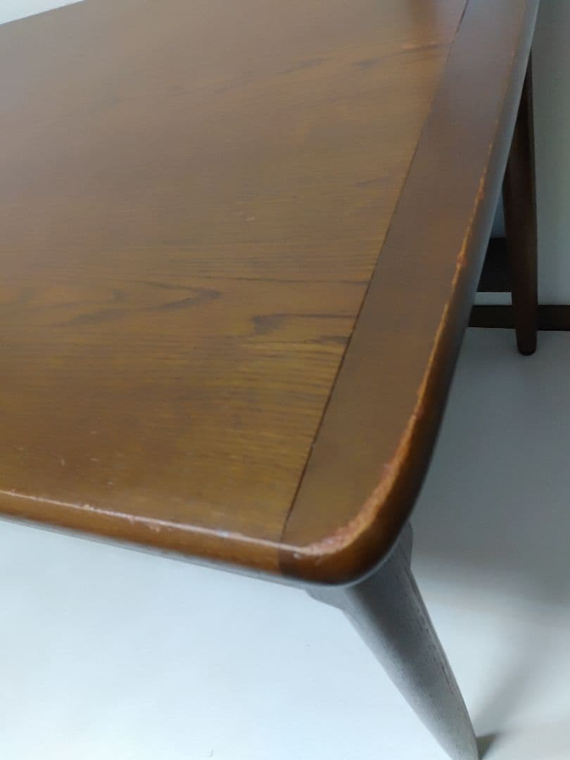 希少 飛騨の家具 日進木工 伸長式テーブル エクステンションテーブル 送料無料