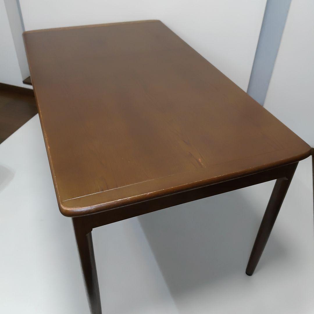 希少 飛騨の家具 日進木工 伸長式テーブル エクステンションテーブル 送料無料