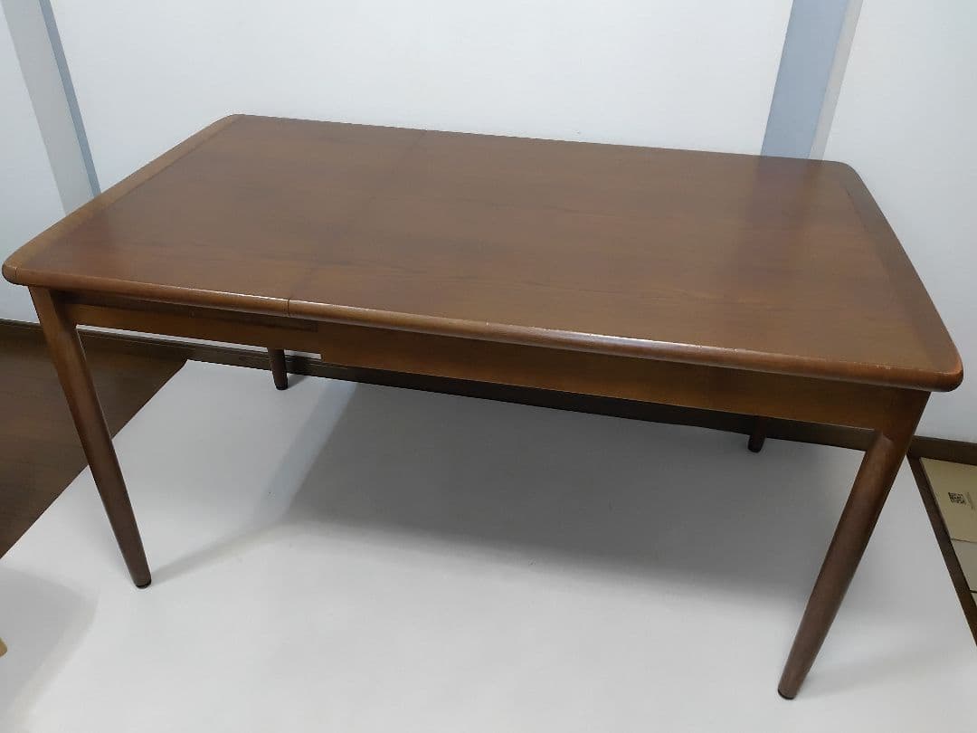 希少 飛騨の家具 日進木工 伸長式テーブル エクステンションテーブル 送料無料