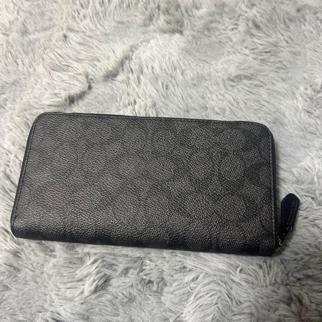 コーチ　COACH 長財布　財布　シグネチャー　メンズ　CY405 新品未使用品