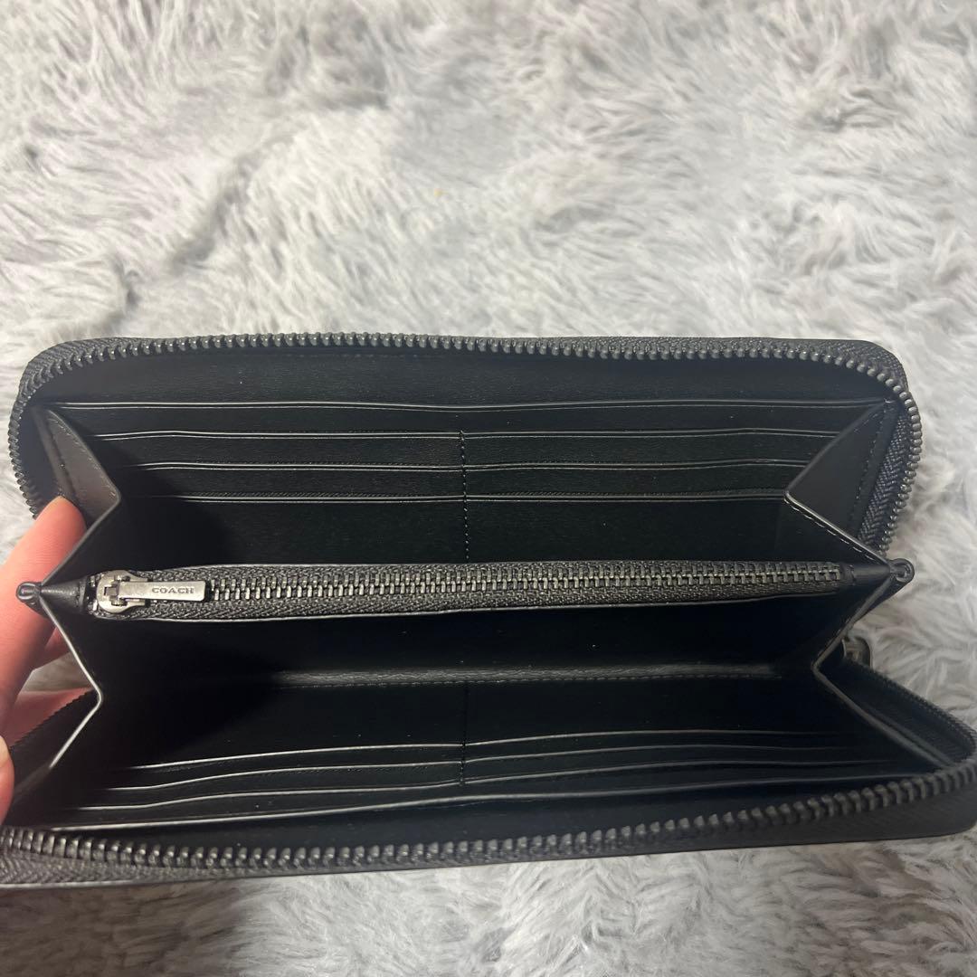 コーチ　COACH 長財布　財布　シグネチャー　メンズ　CY405 新品未使用品
