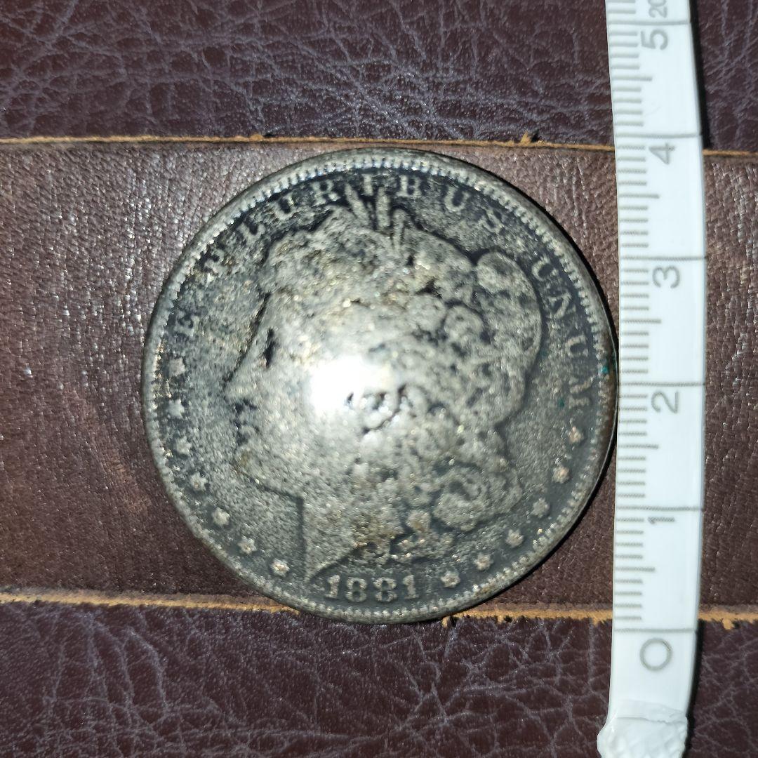 ハーレー ベルト モルガンダラー 6連 コンチョ ヴィンテージ　　レザー