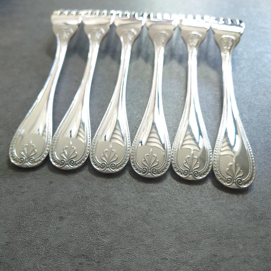 希少 美品 クリストフル マルメゾン フィッシュフォーク 6点