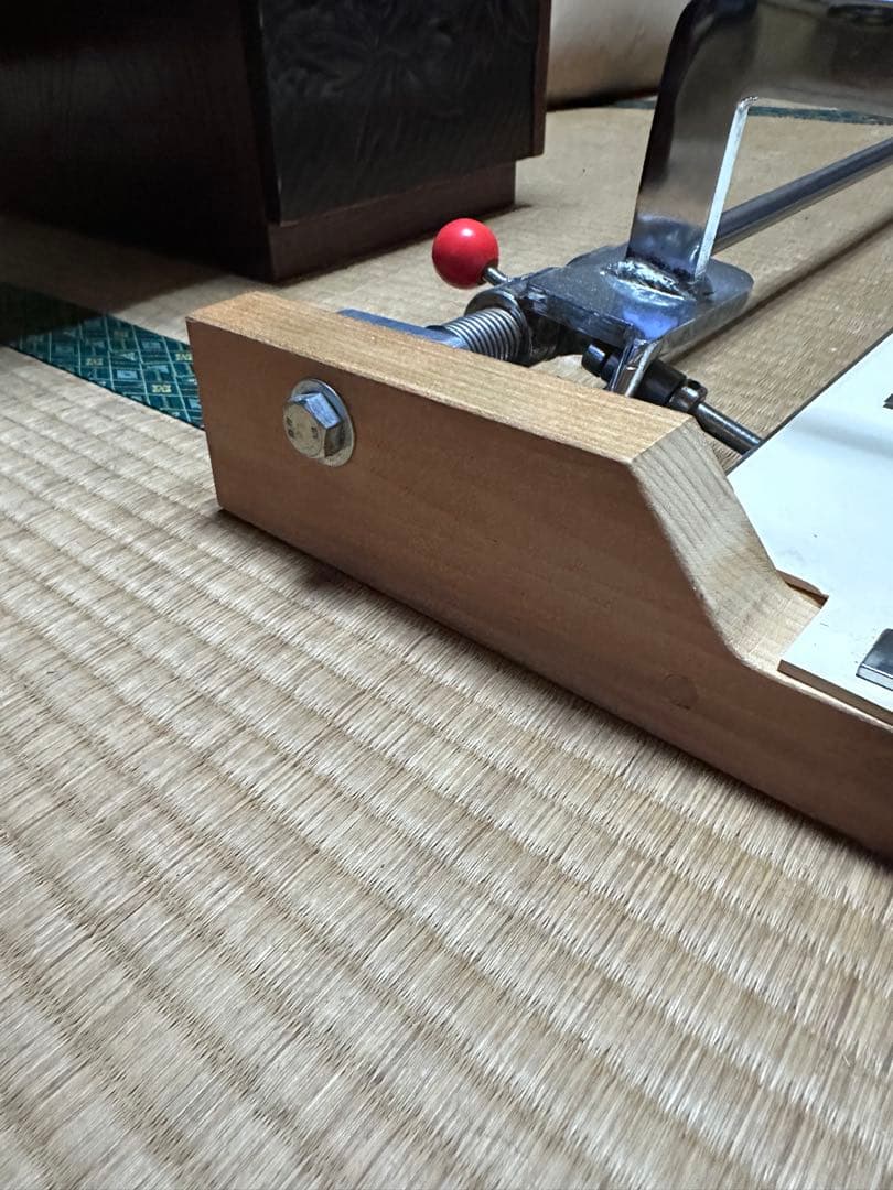 希少 福井工作所 めん切りカッター 業務用 スライド式