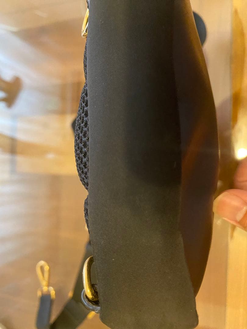 フェンディ バッグ ボディバッグ ベルトバッグ メンズ ブラックナイロン