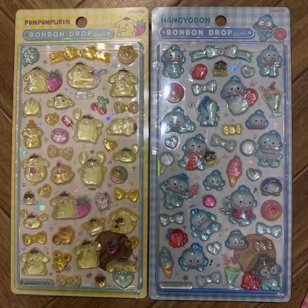 Muguet  サンリオ ボンボンドロップシール 第2弾 8枚