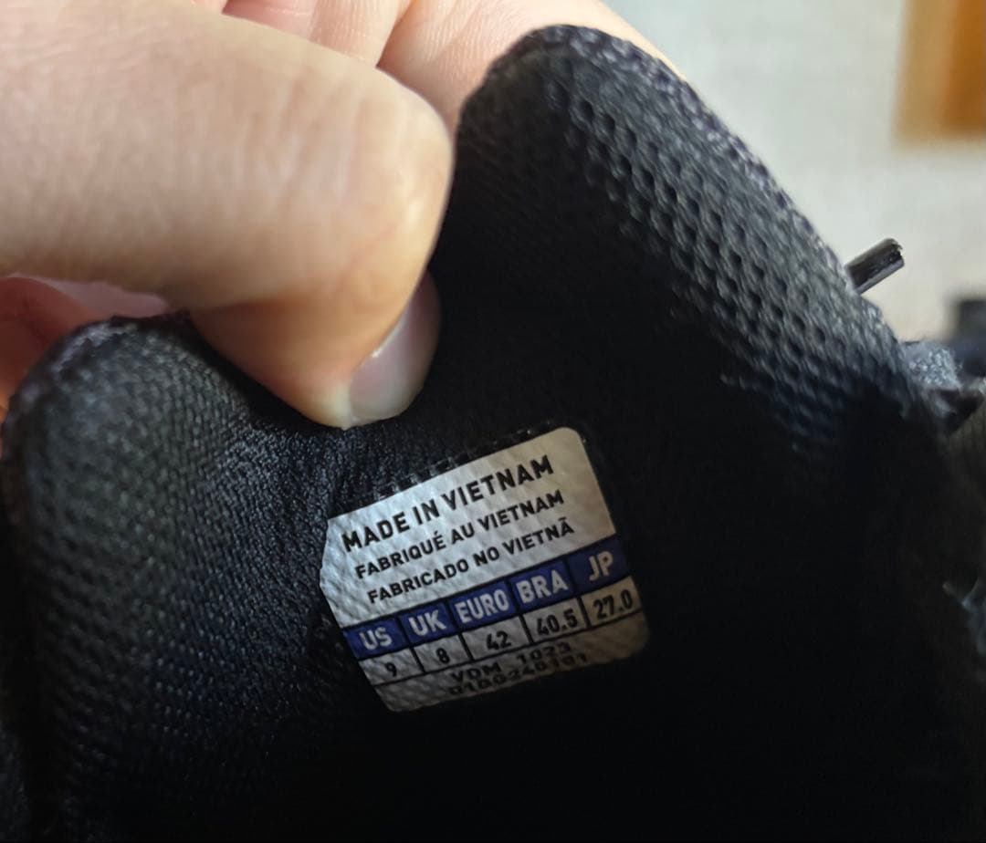 MIZUNO × MARGARET HOWELL スニーカー [27]cm 黒